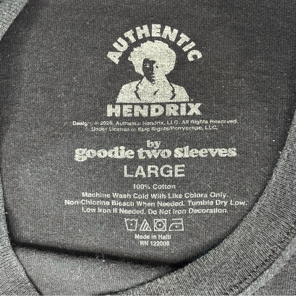 Jimi Hendrix Bold As Love Unisex T-Shirt Black Short Sleeve Cotton Tee Size L - Picture 3 of 7